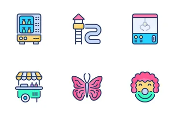 Amusement Park Icon Pack