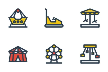 Amusement Park Icon Pack