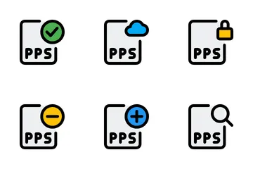 Arquivos do escritório Pacote de Ícones