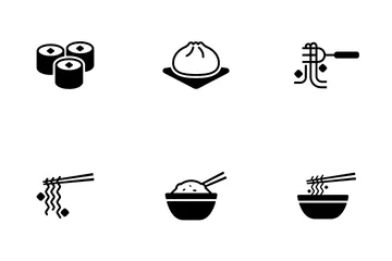 Asian Food Icon Pack