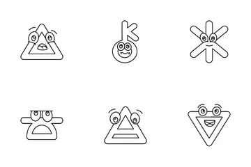 Astrology Signs And Palmistry Icon Pack