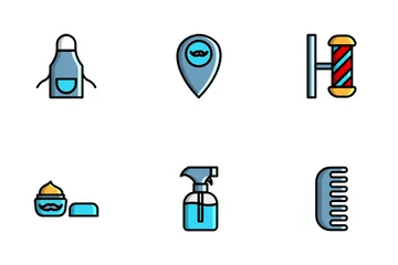 Barber Shop Icon Pack