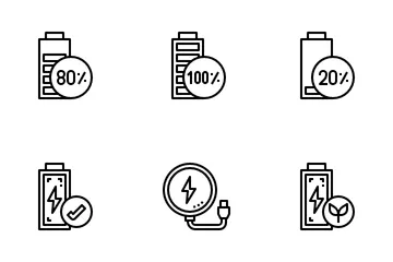 Batteries Icon Pack