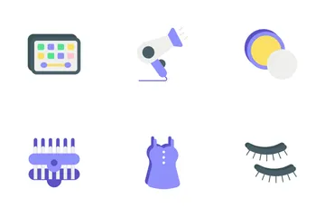 Beauty And Fashion Icon Pack