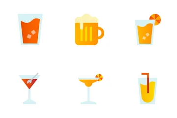 Bebidas Paquete de Iconos