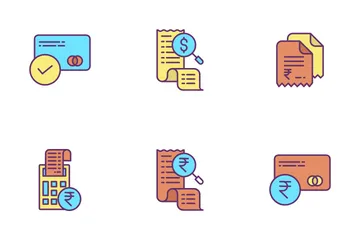 Bill And Payments Icon Pack