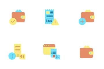 Bill And Payments Icon Pack