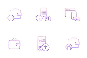 Bill And Payments Icon Pack