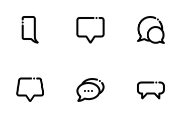 Bubble Chat Icon Pack