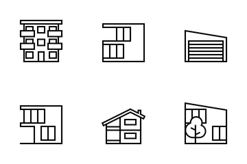 Buildings Icon Pack