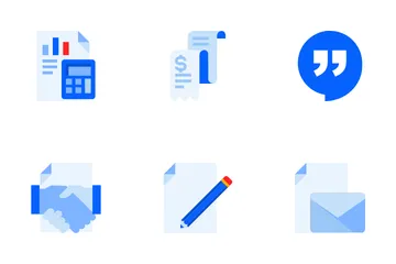 Business Documents Icon Pack