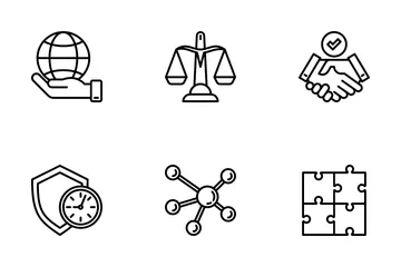 Business Ethics Icon Pack