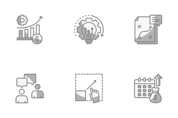 Business Management Icon Pack