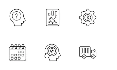 Business Management Icon Pack