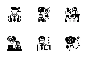 Business Motivation Icon Pack