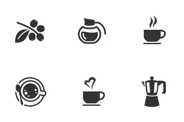 Café Paquete de Iconos