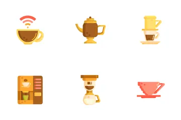 Café Paquete de Iconos