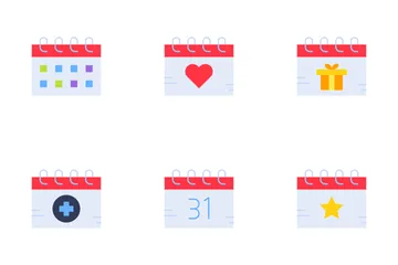 Calendar And Date Icon Pack