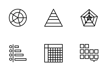 Charts And Diagrams Icon Pack