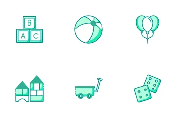 Children Toys Icon Pack