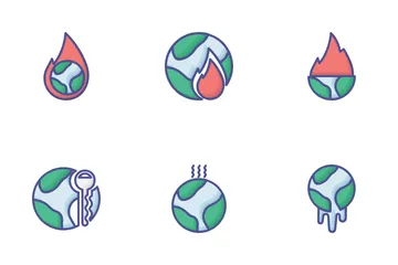 Climate Change Icon Pack