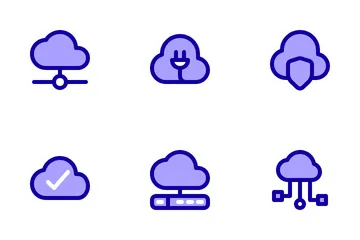 Cloud Computing Icon Pack