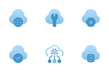 Cloud Computing Icon Pack