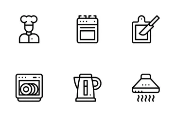 Cocina Paquete de Iconos