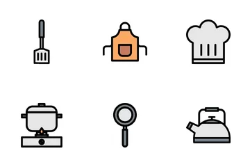 Cocina Paquete de Iconos