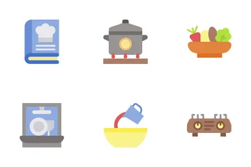 Cocinando Paquete de Iconos