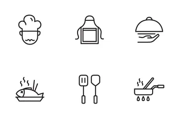 Cocinando Paquete de Iconos