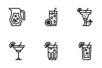 Cocktails Icon Pack