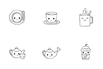 Coffee Time Emoji Icon Pack