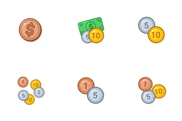 동전 아이콘 팩
