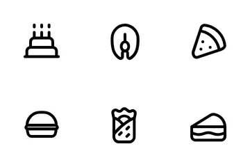 Alimento Paquete de Iconos