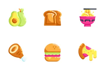 Alimento Paquete de Iconos