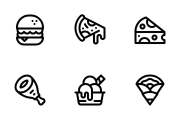 Alimento Paquete de Iconos