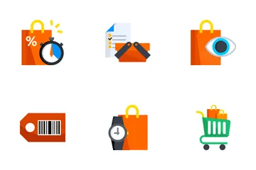 Compras Paquete de Iconos