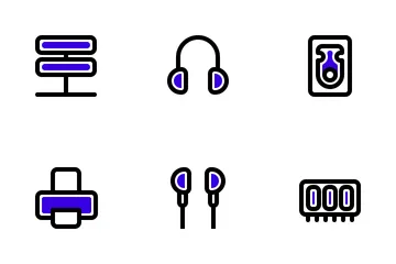 Computadora y Hardware Paquete de Iconos