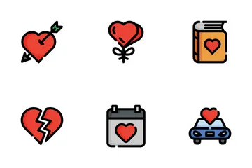 Corazones Paquete de Iconos