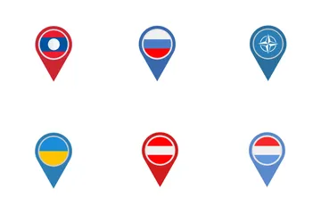 Country Pointers Icon Pack