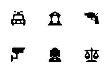 Crime And Security Icon Pack