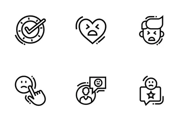 Customer Reviews And Feedback Icon Pack