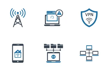 Data And Networking Icon Pack