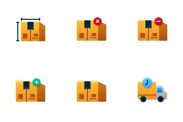 Delivery And Logistic Icon Pack