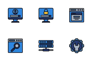 Desarrollo web Paquete de Iconos