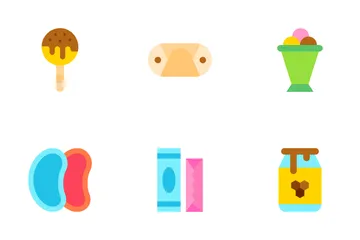 Desserts And Candies Icon Pack