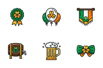 Día de San Patricio Paquete de Iconos