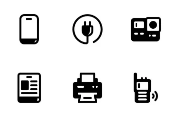 Dispositivo electronico Paquete de Iconos