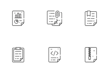 서류 아이콘 팩
